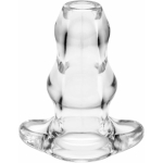 Double Tunnel Plug X-Large Clear