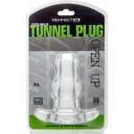 Double Tunnel Plug X-Large Clear - Image 2