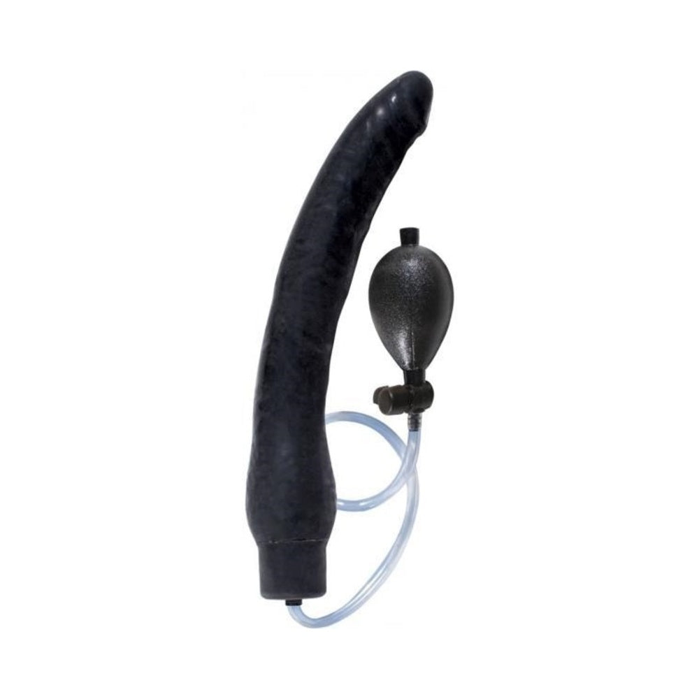 Ram Inflatable Latex Dong 12 Inch	- Black