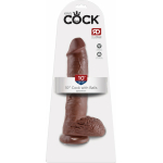 10 Inches C*ck Balls - Brown - Image 3