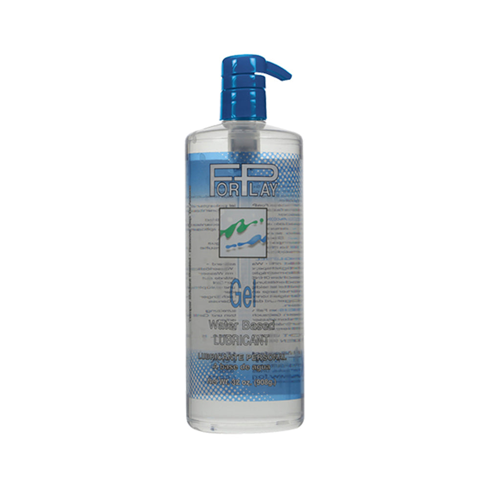 Forplay Gel Blue Lubricant Pump Bottle 32oz