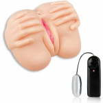 Hustler Spread From Behind Pussy/ass Vibrating