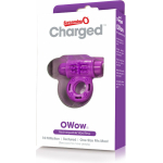 Screaming O Charged Owow Vooom Vibrating Cock Ring Purple - Image 3