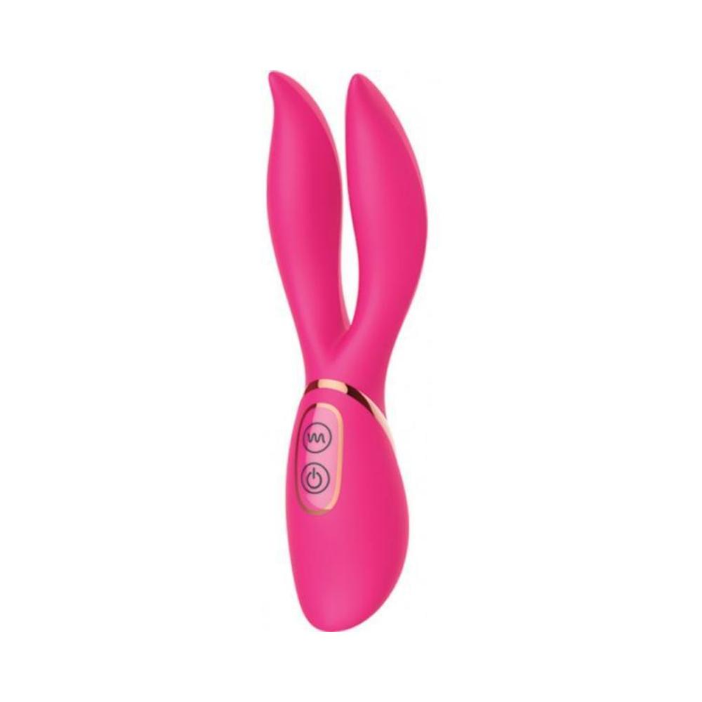 Bliss Duo 7 Function Pink Vibrator
