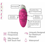 Bella Mini Bunny Magenta Pink Vibrator - Image 3