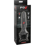 PDX Elite Vibrating Roto-Sucker Black - Image 3
