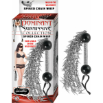 Dominant Submissive Collection Spiked Chain Whip - Image 2