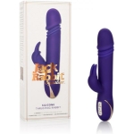 Jack Rabbit Silicone Thrusting Vibrator Purple - Image 3