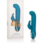 Jack Rabbit Silicone Rocking G Rabbit Vibrator Blue - Image 3