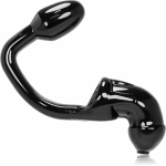 Oxballs Tailpipe, Chastity Cock-lock And Attacehd Buttplug, Black