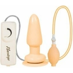 Butt Balloon inflatable Vibrating Anal Satisfier Beige