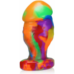 Oxballs Honcho-2, Buttplug, Medium, Rainbow