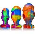 Oxballs Honcho-3, Buttplug, Large, Rainbow - Image 3