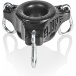 Oxballs Slung, Ballstretcher With 3 Carabiners, Black