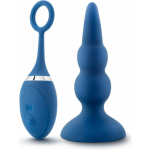 Performance Plus - Sonic - Rechargeable Anal Plug - Blue - Image 2