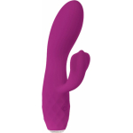 Evolved Glimmer 7 Function Dual Motors Rechargeable Silicone Waterproof Purple