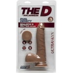 The D Realistic D 7 inches Slim Dildo with Balls Brown - Image 2