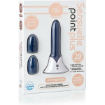 Sensuelle Point Plus Bullet Vibrator Blue 2 Sleeves - Image 2