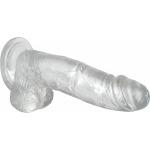 A&E Crystal Clear 8in Dildo - Image 3