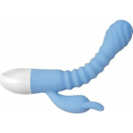 Evolved Bendy Bunny Dual Motors 8 Speeds&functions Ubs Rechargeable Cord Included Silicone Waterproo - Image 2