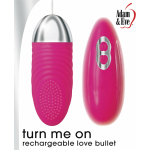 A&e Turn Me On Rechargeable Love Buliet With Wireless Remote 36 Functions Usb Rechargeable Bullet Wa - Image 3