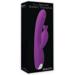 A&e Eve's Deluxe Rabbit Thumper Thrusting Shaft Twirling Dual Vibe 9 Speeds And Functions Usb Rechar - Image 3