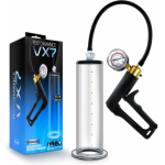 Performance - Vx7 Vacuum Penis Pump With Brass Trigger & Pressure Gauge  -  Clear - Image 3
