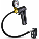 Performance - Gauge Pump Trigger With Silicone Tubing And Silicone Cock Strap - Black - Image 2
