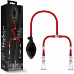 Temptasia - Nipple Squeeze Pump System - Black - Image 3