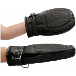 Ouch! Pain - Lamb Leather Bondage Mittens Padded With Metal Teeth - Image 2