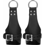 Ouch! Pain - Calf Leather Suspension Wrist Bondage Handcuffs
