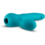Temptasia Luna Strapless Silicone Dildo Teal - Image 3