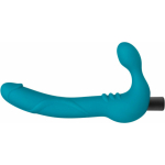 Temptasia Luna Strapless Silicone Dildo Teal - Image 2