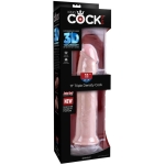 King Cock Triple Density 11 inches Dildo Beige - Image 3
