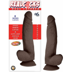 Realcocks Dual Layered Curved #6 8in Dark Brown - Image 2