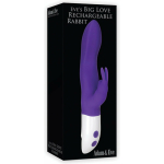 A&e Eve's Big Love Rechargeable Rabbit Purple - Image 3