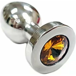 Stainless Steel Smooth Medium Butt Plug - Image 3