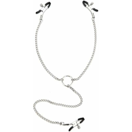 Lux Fetish Adjustable Nipple And Clit Clamp