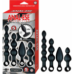 Anal-ese Collection Vibrating Anal Fantasy Kit - Black - Image 2