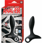 Anal-ese Collection Vibrating Alpha Plug #1 - Black - Image 2