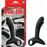 Anal-ese Collection Vibrating Alpha Plug #3 - Black - Image 2
