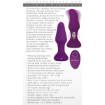 Zt Tunnel Teaser Rechargeable Silicone - Purple - Image 2