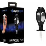 Shots Electroshock E-stim Hollow Butt Plug Black - Image 2