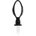 Shots Electroshock E-stim Hollow Butt Plug Black - Image 3