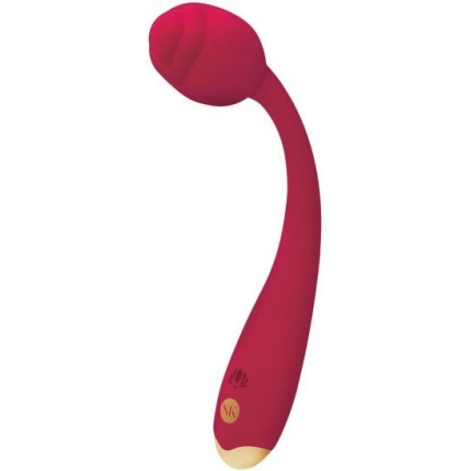 Rosegasm Long Stem Flexi Gspot Vibe Rose