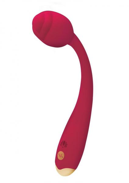 CNVXGN-SK-10426502bd952d205 Rosegasm Long Stem Flexi Gspot Vibe Rose - Image 1