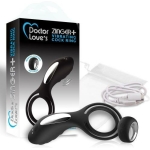Doctor Love Zinger+ Vibrating Cock Ring Remote Black