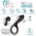 Doctor Love Zinger+ Vibrating Cock Ring Remote Black - Image 2