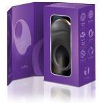 Edonista Luca Vibrating Penis Ring Black