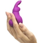Happy Rabbit Mini Ears USB Clitoral Vibrator Purple